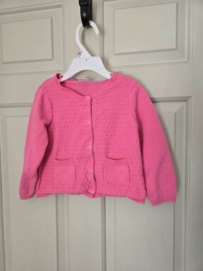 3/$20 Gymboree Pink Knit Girls Cardigan 2t